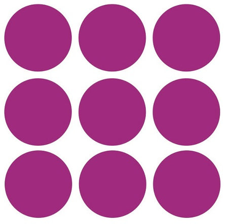 Colored Round Stickers 1-1/4" 32 Sheets