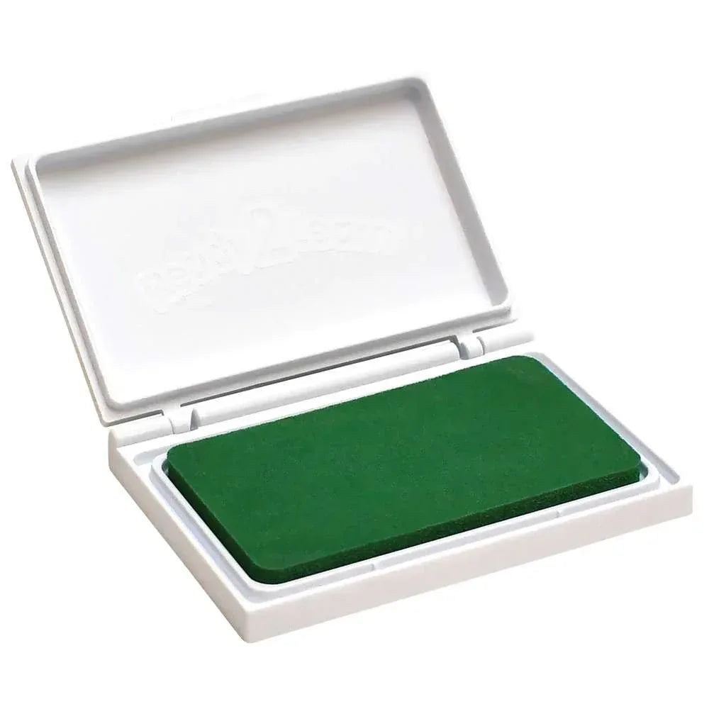 Center Enterprise Washable Stamp Pad – Green Ink, Non-Toxic, Perfect For Teachers & Classroom Use