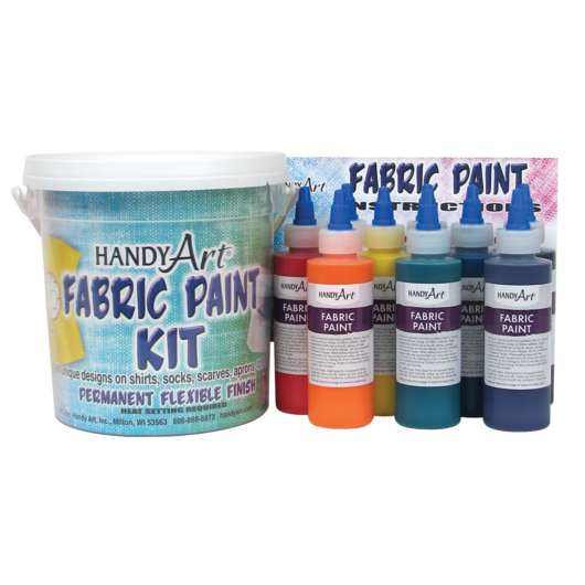 Handy Art® Fabric Paint Kit