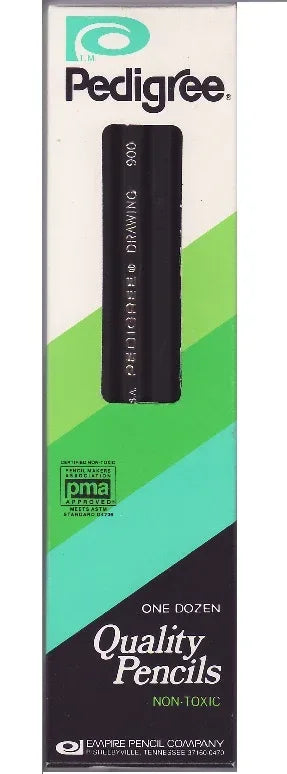 Vintage 12-count 900 HB Empire Pedigree Artist Graphite Pencil Made in USA
