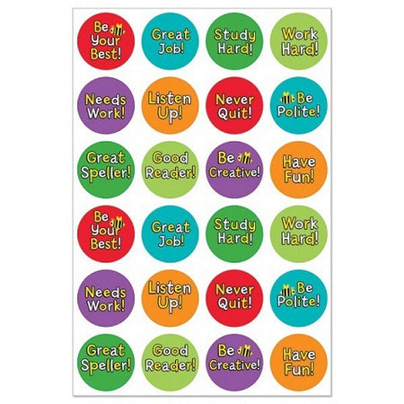 Hygloss Be Your Best - 3 Sheets Stickers (1876)