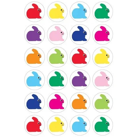 Hygloss Bunnies - 20 Sheets Stickers (18791)