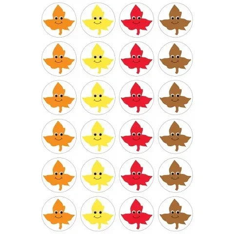 Hygloss Happy Leaves Stickers 20 Sheets (18881)