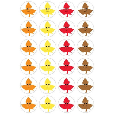 Hygloss Happy Leaves Stickers 20 Sheets (18881)