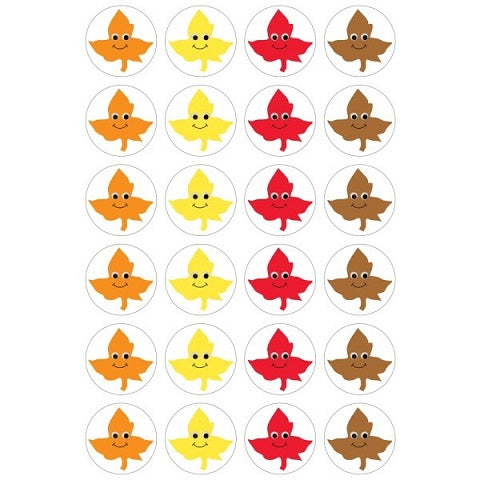 Hygloss Happy Leaves Stickers 20 Sheets (18881)
