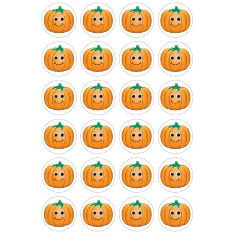 Hygloss Happy Pumpkins - 20 Sheets Stickers (18891)