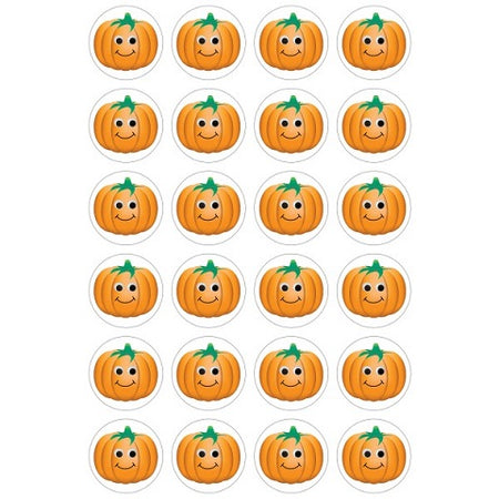 Hygloss Happy Pumpkins - 20 Sheets Stickers (18891)