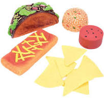 Play Food, Hispanic Food Set - Set of 10 pieces