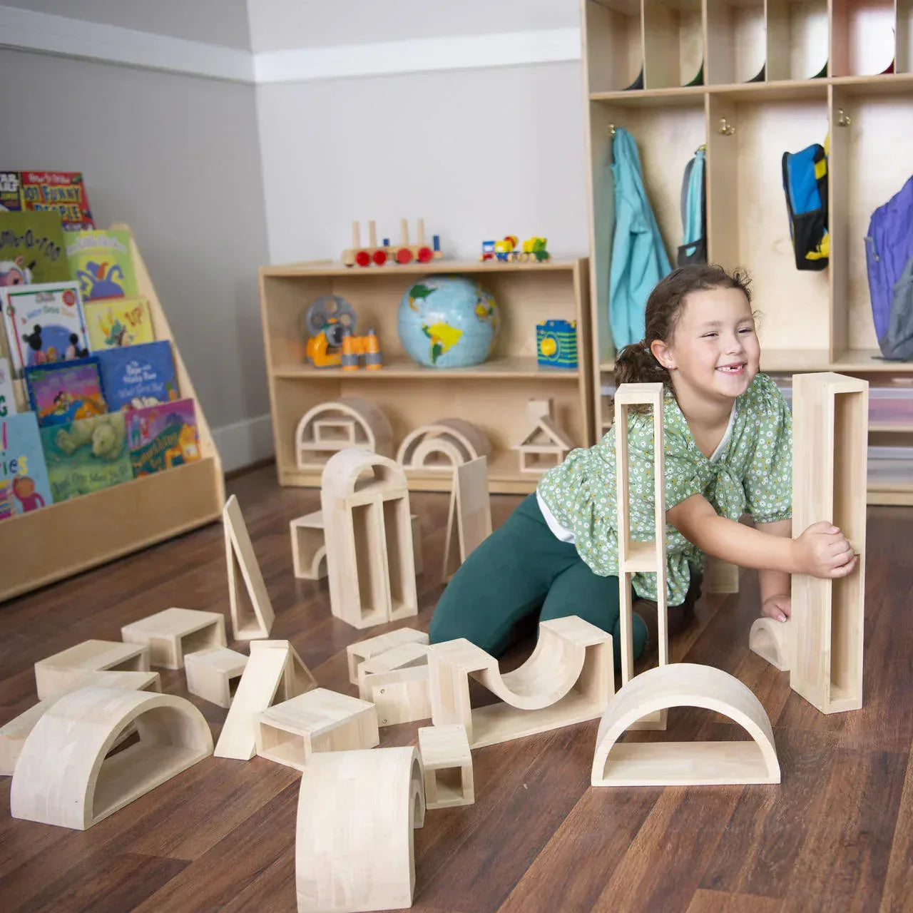 Hollow Block and Arch Set- 58 Piece