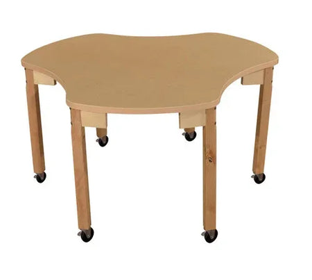 Synergy Union 44" x 48" High Pressure Laminate Group Table with Hardwood Legs- 29"