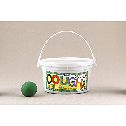 Hygloss Dazzlin Dough 3 lb. tubs Green