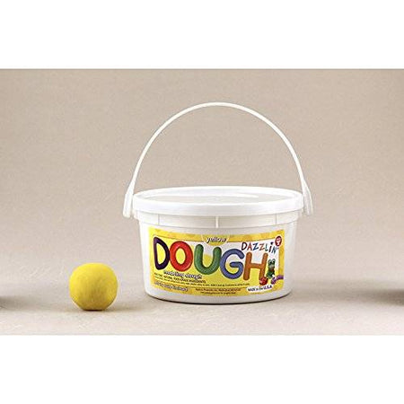 Hygloss Dazzlin Dough 3 lb. tubs Yellow