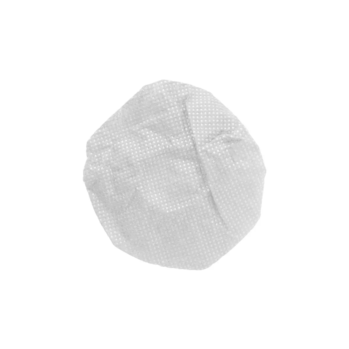 HamiltonBuhl® HygenX Sanitary, Disposable Ear Cushion Covers for 2.5" Personal-Sized Headphones and headsets, 50 Pairs, WHITE