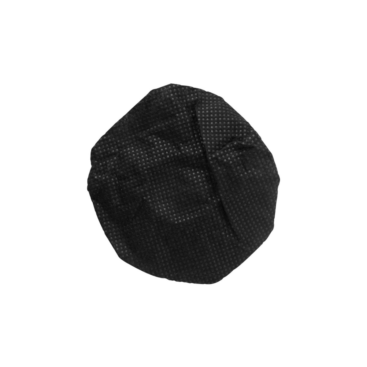 HamiltonBuhl® HygenX Sanitary, Disposable Ear Cushion Covers for 2.5" Personal-Sized Headphones and headsets, 50 Pairs, BLACK