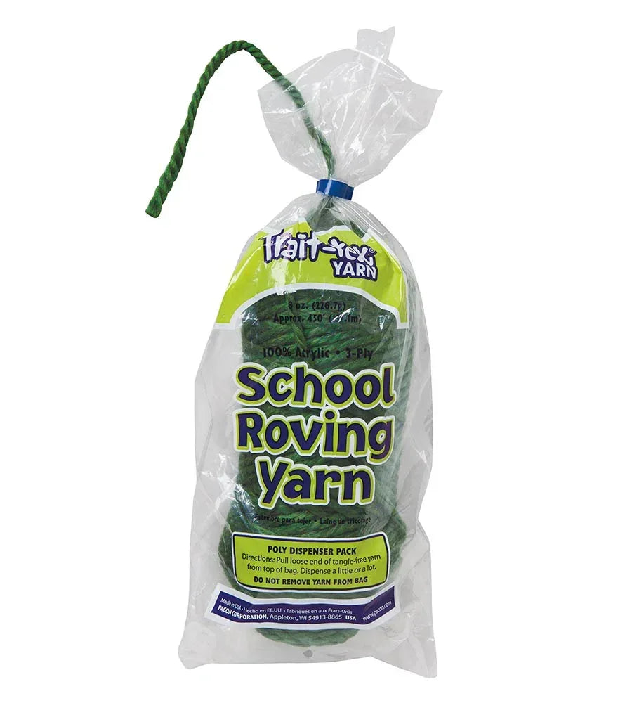 Trait-Tex 0007141 Weaving Yarn 3-PLY DARK GREEN