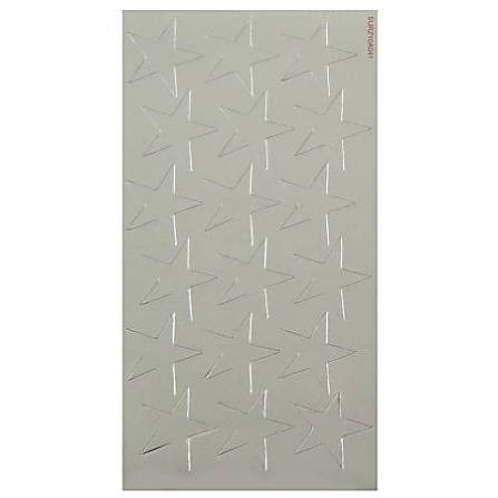 Eureka 3/4" Silver (175) Presto-Stick Foil Star Stickers (82474)