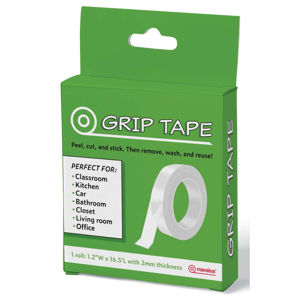 Mavalus® Double Sided Grip Tape - 1-1/2”W x 16-1/2”L x 2mm thick.