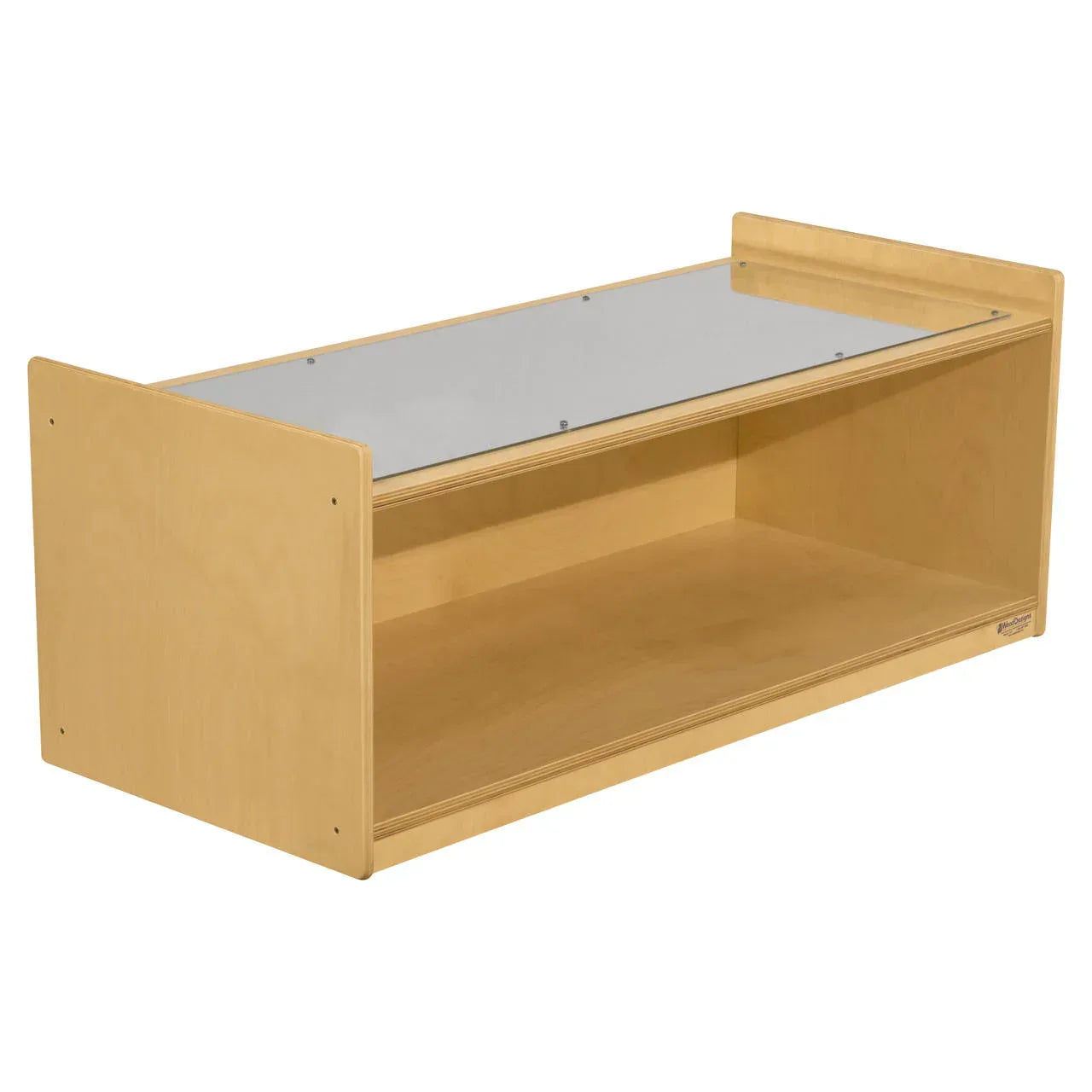 Infant Pull-Up and See Mirror Storage Unit
