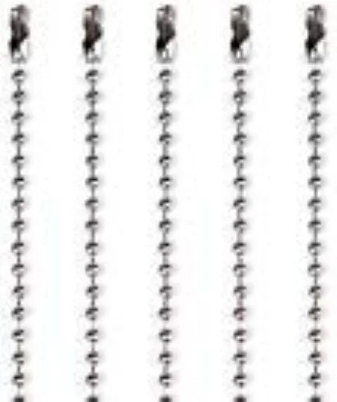 4" Ball Key Chains with Connector Clasp -Silver 12/package