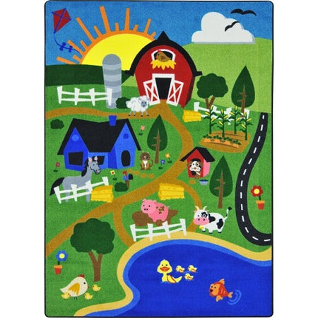 Happy Farm Classroom Rug
