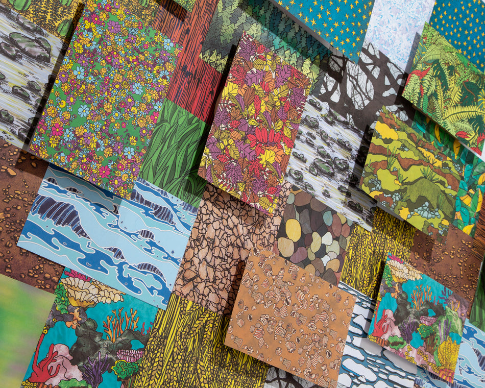 Roylco PLANET EARTH CRAFT PAPER 8.5”x5.5”, 144 sheets, (R15291)