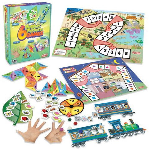 6 Number Pattern Games, JRL402