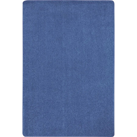 Just Kidding 12' x 7'6" area rug in color Cobalt Blue