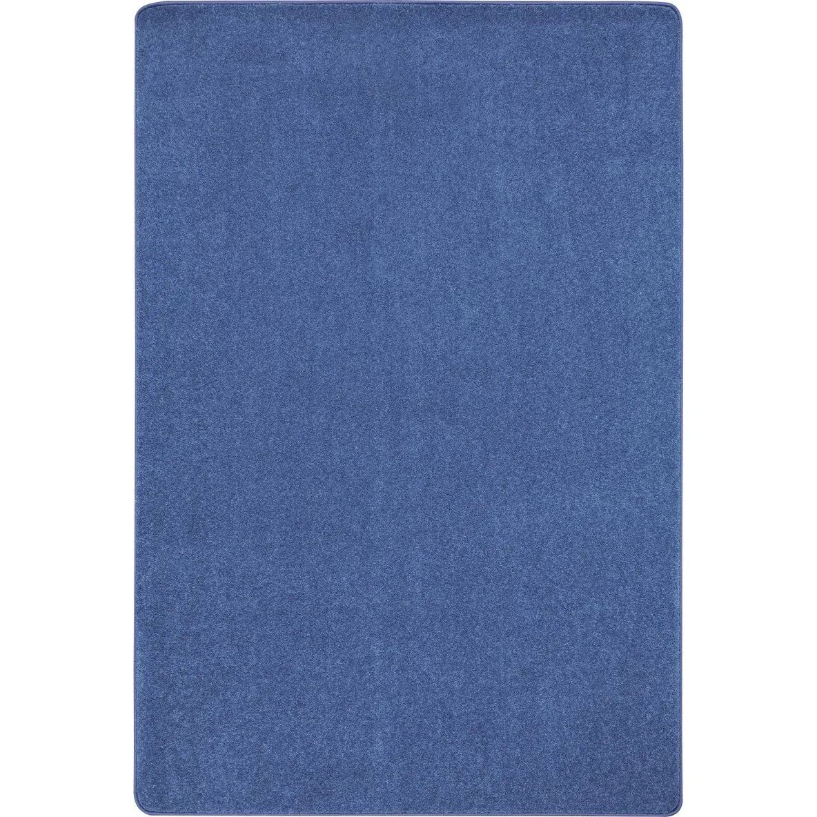 Just Kidding 12' x 15' area rug in color Cobalt Blue