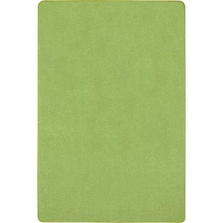 Just Kidding 12' x 15' area rug in color Lime Green