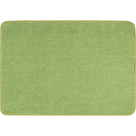 Just Kidding 3' x 4' area rug in color Lime Green