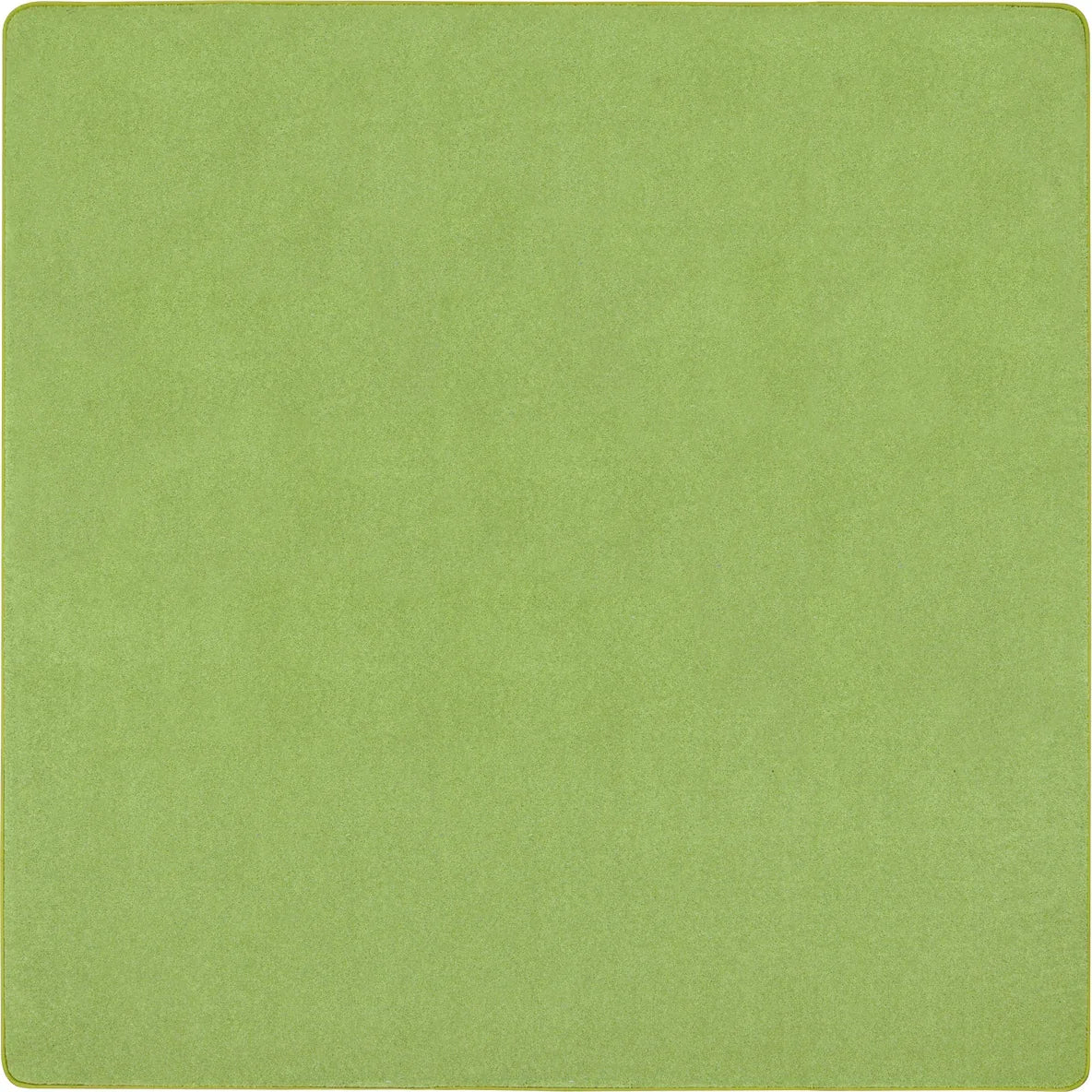 Just Kidding 12' x 12' area rug in color Lime Green