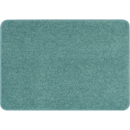 Just Kidding 3' x 4' area rug in color Seafoam