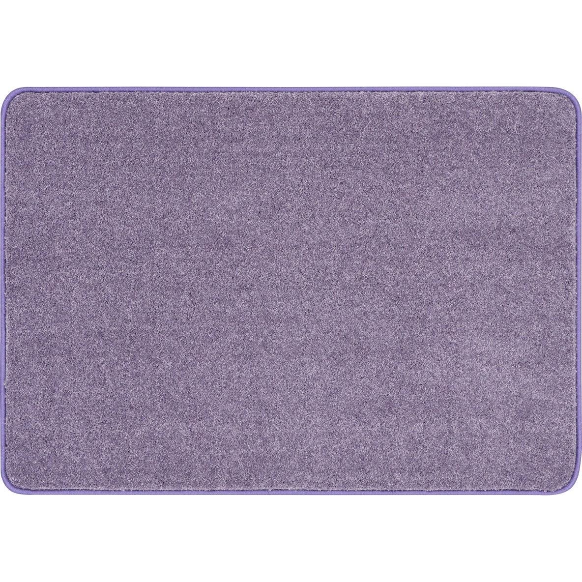 Just Kidding 3' x 4' area rug in color Very Violet