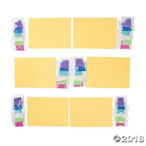 Peel & Stick Sand Art Kit - Ocean Animals - 24 Projects