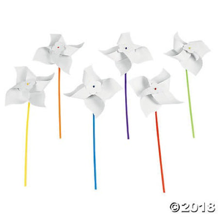 Design Your Own Jumbo Paper Pinwheels -24 Project Pack
