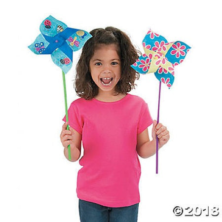 Design Your Own Jumbo Paper Pinwheels -24 Project Pack