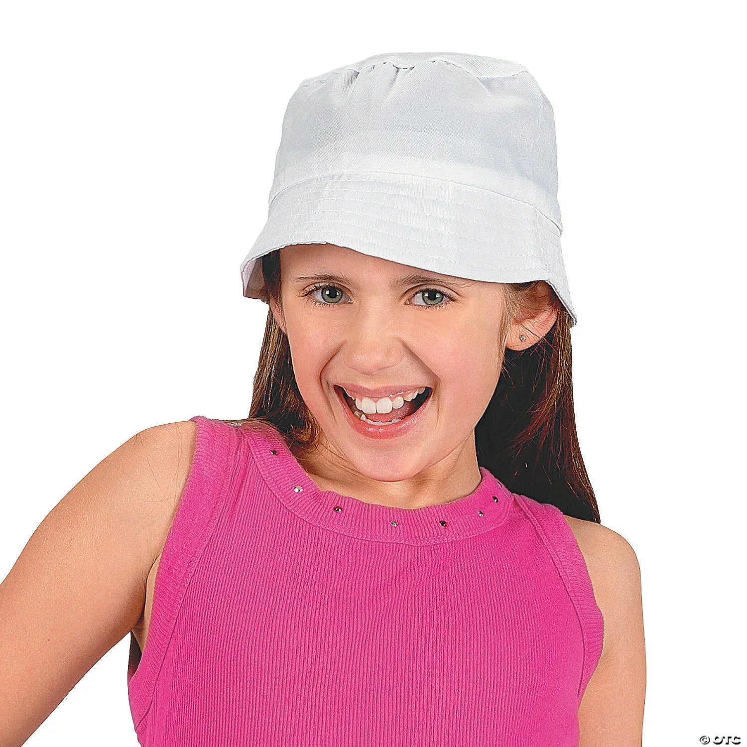 DIY Value White Bucket Caps To Decorate - 12/Pkg (15286)