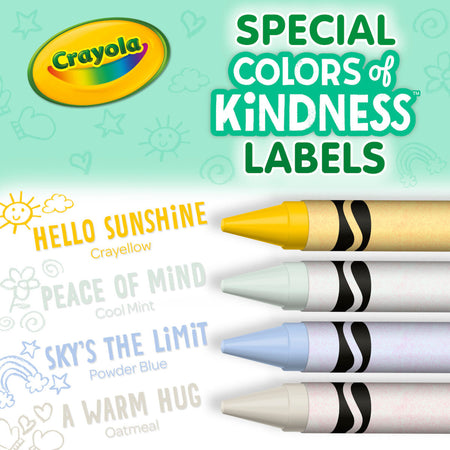 Crayola® Colors of Kindness Crayons, 24 colors, (BIN520130)