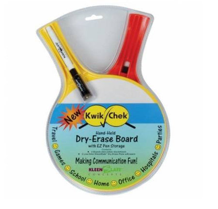 Kleenslate Concepts Hand Held Dry Erase Boards Set of 2