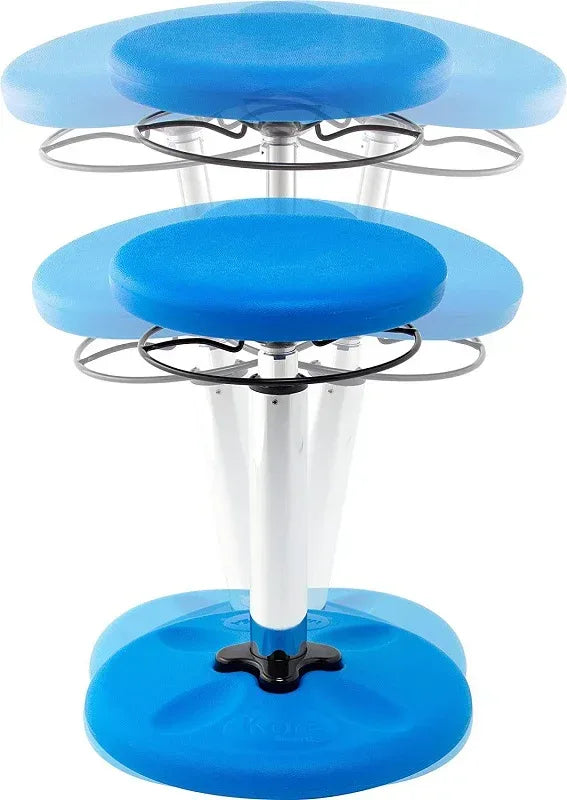 Kore KOR2113 (16.5″-24″) Kids Adjustable Tall Wobble Chair, Blue