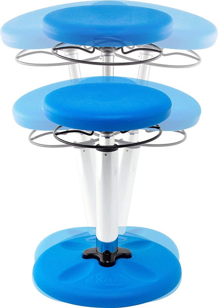 Kore KOR2113 (16.5″-24″) Kids Adjustable Tall Wobble Chair, Blue