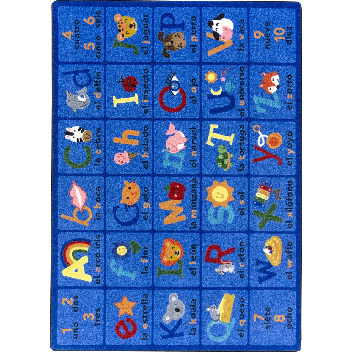 La Fonica 7'8" x 10'9" area rug in color Multi