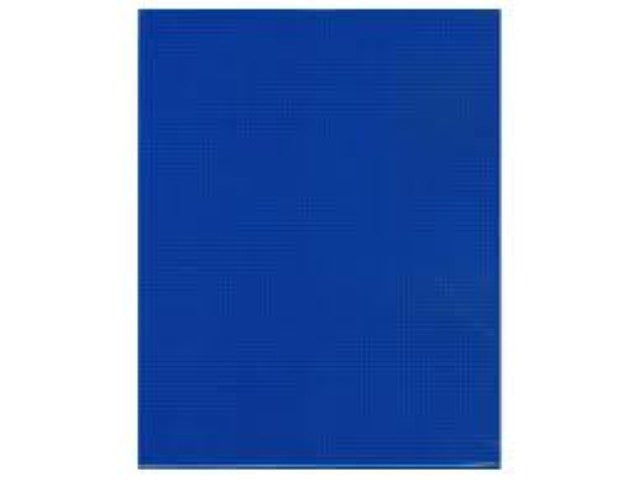 Mesh Colored Plastic Canvas 10.5" x 13.5" - 12/pkg. #7 Dark Blue