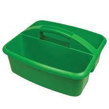 Large Utility Caddy, 12.75" x 11.25" x 6.75" - Green