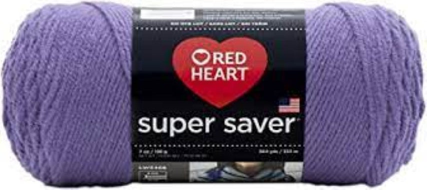 Red Heart Jumbo Super Saver Yarn - Lavender (064807)