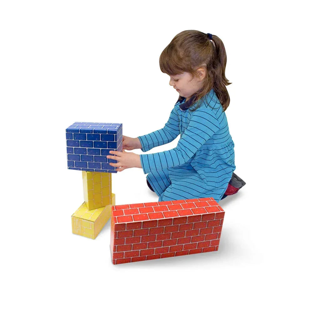 Jumbo Cardboard Blocks, 24-Piece Set