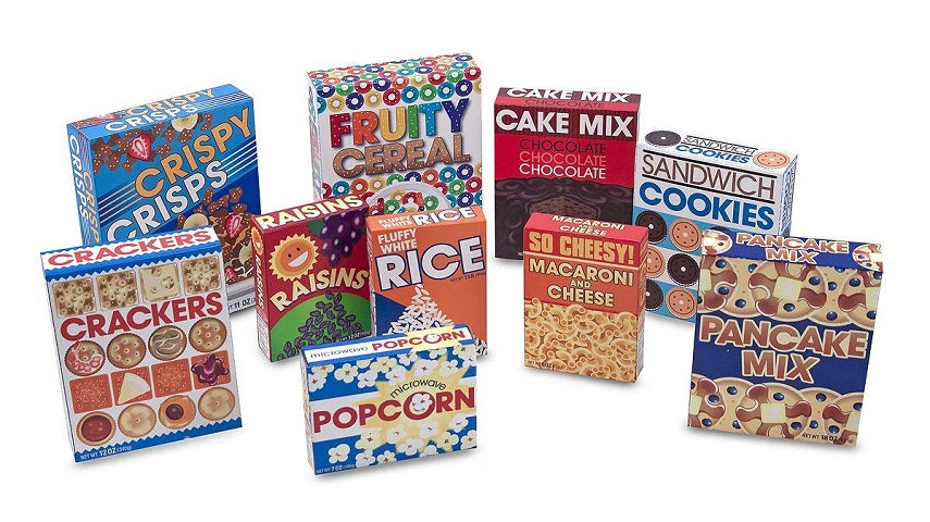 Let's Play House! Grocery Boxes Set (10 pcs)