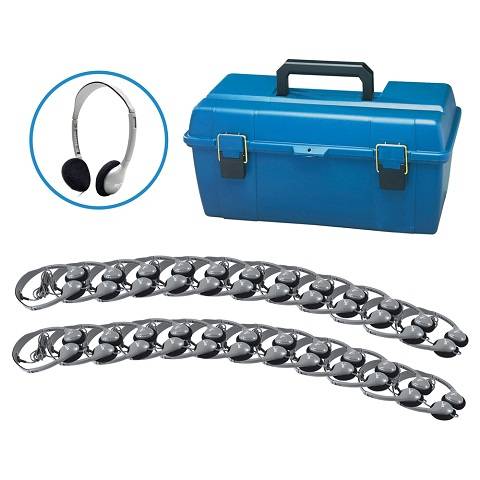 Classroom Lab Pack, 24 HA2 Personal Headphones In A Carry Case