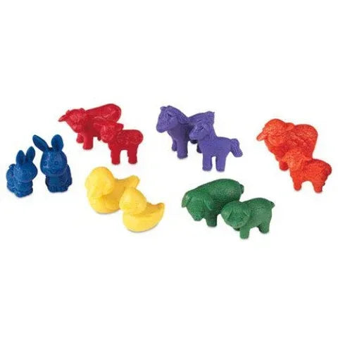 Friendly Farm Animal Counters, Set of 144 , LER0187