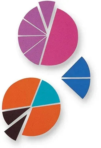 Rainbow Fraction Circles